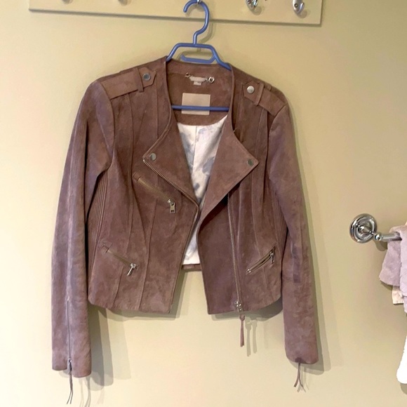 Size medium Soia & Kyo suede jacket - Picture 1 of 4